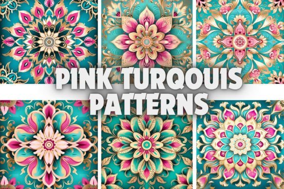 Discover the Beauty of Pink Turquoise Patterns