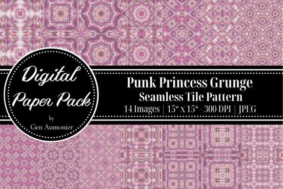Discover the Beauty of Punk Princess Seamless Tile Patterns