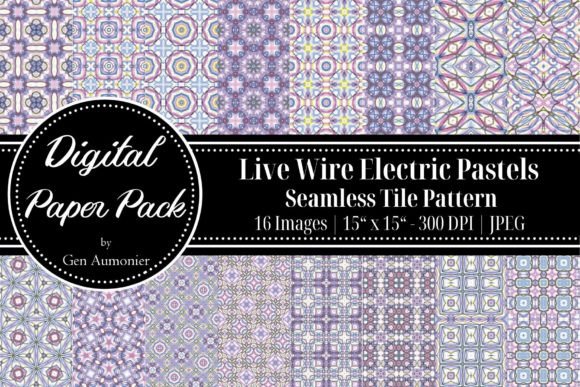 Live Wire Electric Seamless Patterns: A New Era in Decorative Design