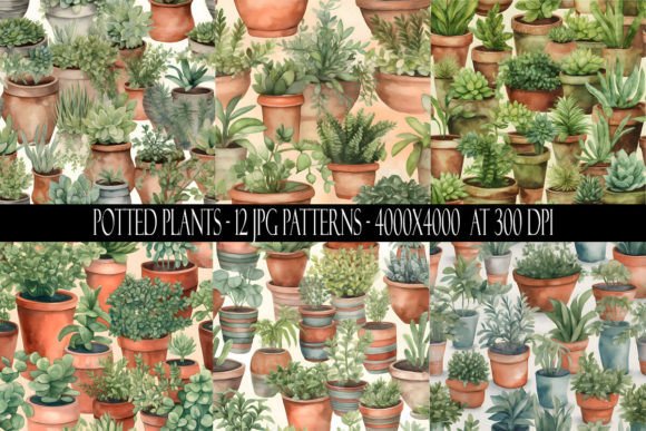 Potted Plant Seamless Patterns: A Practical Guide for Designers and Creators
