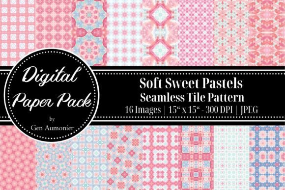 Soft Sweet Pastel Seamless Tile Patterns: A New Era in Design